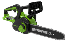 Цепная пила аккумуляторная Greenworks G24CS25K2 (24В, 1хАКБ 2Ач и ЗУ) 25см