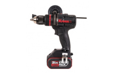 Аккумуляторная ударная дрель-шуруповерт KRESS KUC35, 20В, 150Нм, 4Ач х 2, ЗУ 6А, кейс