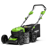 Газонокосилка аккумуляторная Greenworks GD40LM46SPK4 (40В, 1хАКБ 4Ач) 46см самоходная