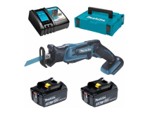 Ножовка DJR185RME аккумуляторная 2*3.0 Ah, Makita