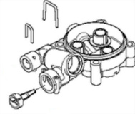 Корпус насоса PW345C