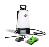 Опрыскиватель аккумуляторный Greenworks GSP1250K2 (24В, с 1хАКБ 2 А-ч и ЗУ)