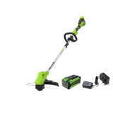 Триммер аккумуляторный Greenworks GD40LT (40В 1хАКБ 8Ач  и ЗУ) 38см