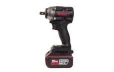 Аккумуляторный гайковерт бесщеточный KRESS KH275, 20В, 500Нм, 4Ач х 2, ЗУ 6А, кейс