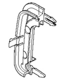 Рама 545RX (левая половина)