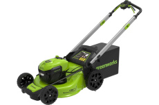 Газонокосилка аккумуляторная Greenworks GD40LM48SPК4 (40В, 1*АКБ 4А и ЗУ) 48см самоходная