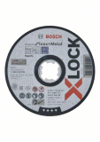 Отрезной круг X-LOCK 125-22,23мм 1мм Expert for Inox + Metal (нержавеющая сталь, металл), BOSCH