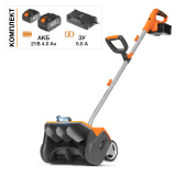 Снегоуборщик аккумуляторный DAEWOO DAST 4242Li SET