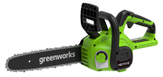 Цепная пила аккумуляторная Greenworks G40CS30IIK4 (40В, 1xАКБ 4Ач и ЗУ) 30см