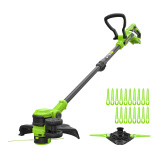 Триммер аккумуляторный Greenworks ST3002 (24В, 1х4Ач и ЗУ) 30 см