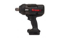 Аккумуляторный гайковерт бесщеточный KRESS KUB35.91, 20В, 3/4", 1700Нм, без АКБ и ЗУ, кейс