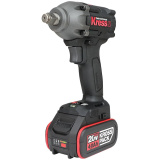 Аккумуляторный гайковерт бесщеточный KRESS KU270.1, 20В, 300Нм, 4Ач х 2, ЗУ 6А, кейс