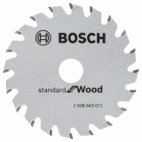 Диск пильный для циркулярок 85х15мм 20Т Standart for Wood (древесина), BOSCH