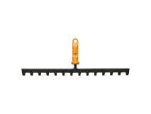 Грабли для грунта FISKARS OneClick 14 зубьев металлические без черенка