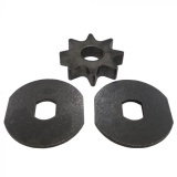 Цепная звёздочка 1/4 8 зубьев HT-KM, HT56C, HT75, HT100, HT101, HT103, HT130, HT 131, HT 133