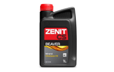 Масло для смазки пильных цепей бензопил ZENIT Beaver, 1л всесезонное
