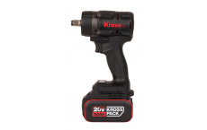 Аккумуляторный гайковерт бесщеточный KRESS KH276, 20В, 700Нм, 5Ач х 2, ЗУ 6А, кейс