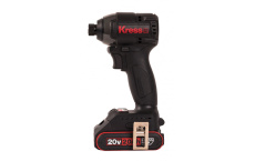 Аккумуляторный винтоверт бесщеточный KRESS KU280.3, 20В, 190Нм, 2Ач х 2, ЗУ 2А, кейс