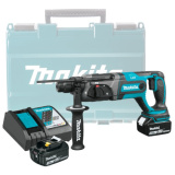 Перфоратор SDS-plus DHR241RFE BL motor аккумуляторный (2*3Ah ), MAKITA