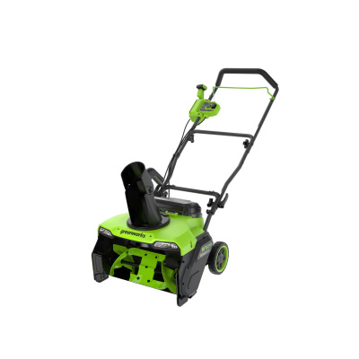 Снегоуборщик аккумуляторный Greenworks GD40STX2 (40В, с 1хАКБ 8ч и ЗУ) 51см