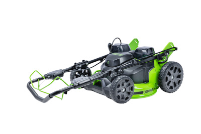 Газонокосилка аккумуляторная Greenworks GC82LM61S (82В, 2хАКБ 5 Ач и ЗУ 8А) 61см самоходная