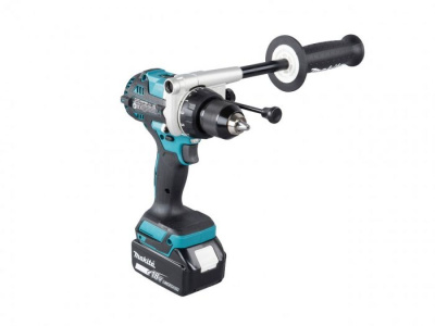 Дрель-шуруповерт DHP486 RTJ ударный BL-motor аккумуляторный , MAKITA