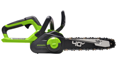 Цепная пила аккумуляторная Greenworks G40CS30IIK2 (40В, 1xАКБ 2Ач и ЗУ) 30см