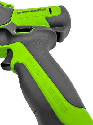 Цепная мини пила аккумуляторная Greenworks GD24CSMNX (24В, 1*АКБ 4Ач  и ЗУ) 15см