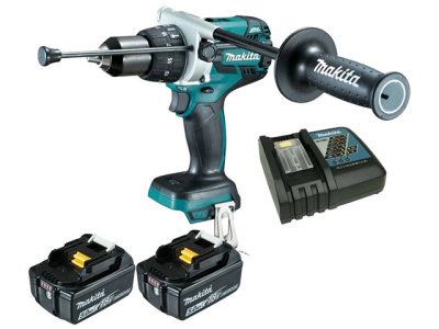 Ударная Дрель-Шуруповерт 18V DHP481RTE, MAKITA