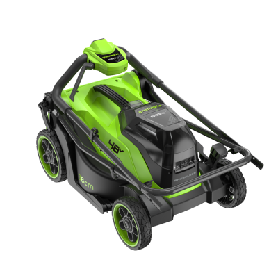 Газонокосилка аккумуляторная Greenworks GD24X2LM361 (2*24В, 36 см, без АКБ и ЗУ)