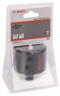 Коронка алмазная 67/39мм Diamond for Hard Ceramics (плитка, камень), BOSCH