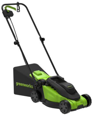 Газонокосилка электрическая Greenworks GD1200LM32 1200Вт 32см
