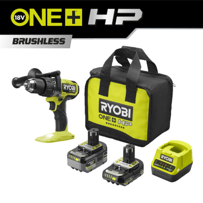 Ударная дрель-шуруповерт RYOBI RPD18X-2C52S ONE+