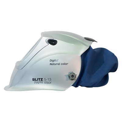 Маска сварщика FUBAG BLITZ 5 - 13 PAPR Visor Digital Natural Color + турбоблок BLITZ PAPR III