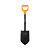 Лопата штыковая укороченная FISKARS Solid (131417)