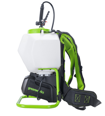 Опрыскиватель аккумуляторный Greenworks G24BSPII (24В, 1хАКБ 2Ач и ЗУ)