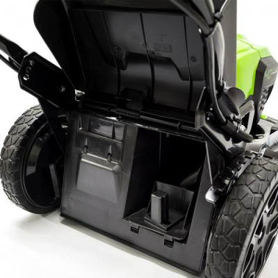 Газонокосилка аккумуляторная Greenworks GD40LM46SPK5 (40В, 46 см, 1хАКБ 5Ач и ЗУ) самоходная