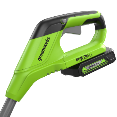 Триммер аккумуляторный Greenworks G24LT251 (24В, 1х2Ач, ЗУ) 25см