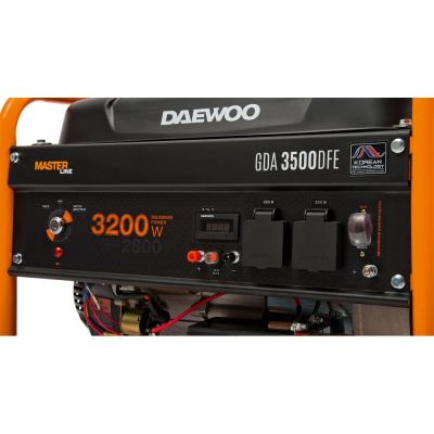 Генератор бензиново-газовый DAEWOO GDA 3500 DFE
