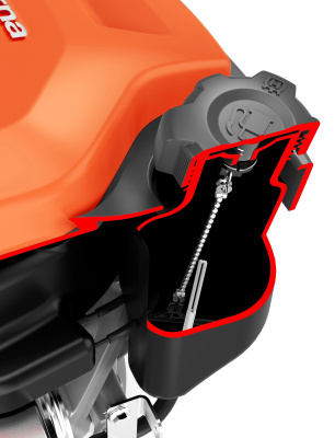 Двигатель Husqvarna HS166A 166см3 (D=22,2 L=80)