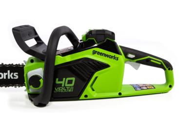 Цепная пила аккумуляторная Greenworks GD40CS18K8 (40В, 1хАКБ 8Ач и ЗУ) 40см