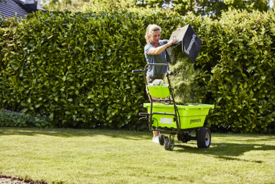 Садовая тележка самоходная Greenworks G40GC (40В без АКБ и ЗУ) 106 л
