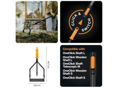 Культиватор-пропалыватель FISKARS OneClick