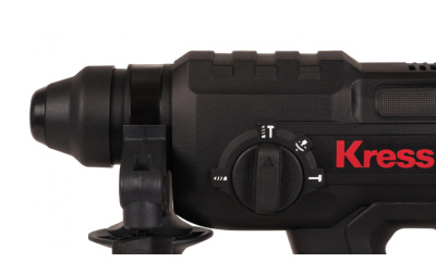 Перфоратор аккумуляторный Kress KU390.4, 2 Дж (20В, 4Ач х 2, ЗУ 6А, кейс)