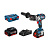 Шуруповёрт аккумуляторный GSB 18V-110 C ударный, BOSCH