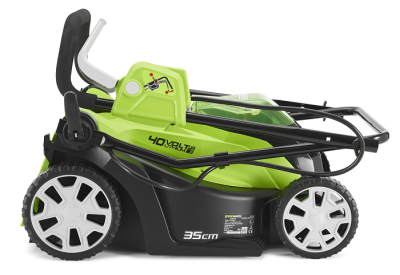 Газонокосилка аккумуляторная Greenworks G40LM35 (40В, без АКБ и ЗУ) 35см