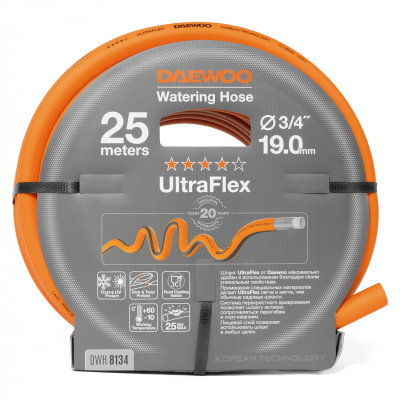 Шланг UltraFlex диаметр 3/4 " (19мм), длина 25м DAEWOO DWH 8134