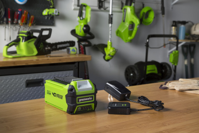Аккумулятор Greenworks G40USB2 (40В, 2 А-ч) с USB разъемом