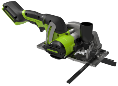 Циркулярная пила аккумуляторная Greenworks G24MCS (24В, без АКБ и ЗУ)