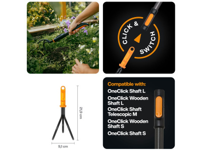 Культиватор Grebber FISKARS OneClick